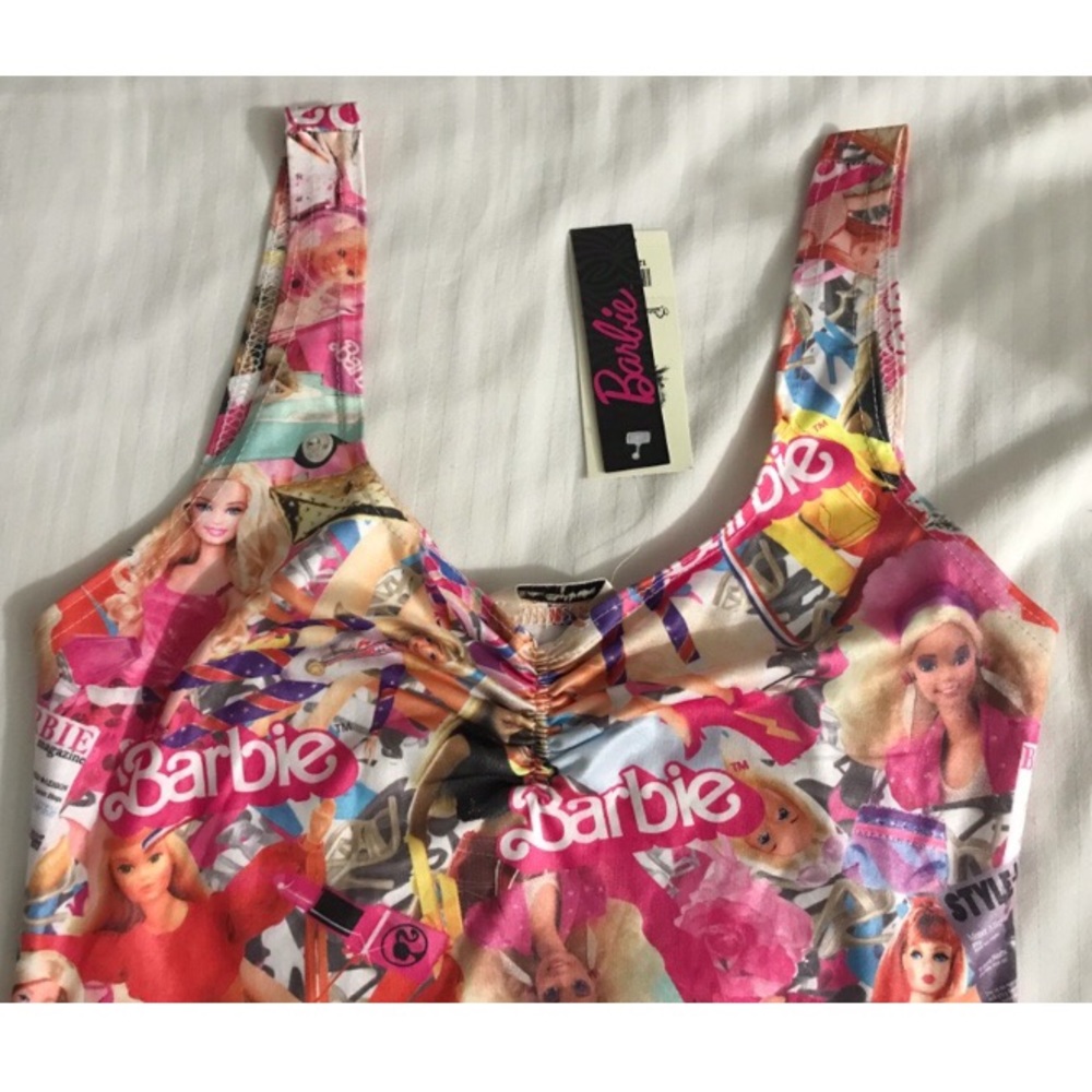 💕SOLD💕vintage  Retro 90’s Barbie Body Suit - Picture 4 of 4